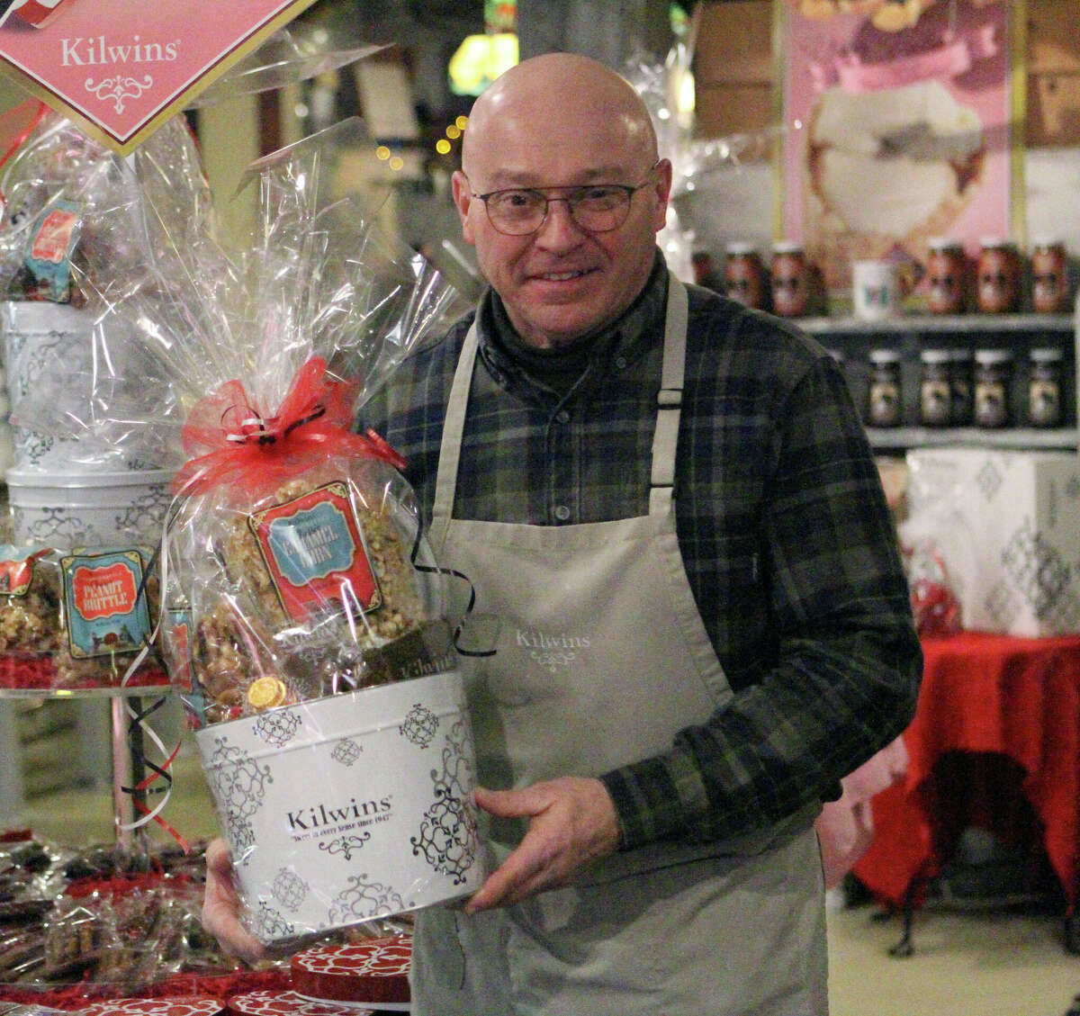 Owners of local eateries, such as Brian Rose of Kilwin's, is ready to see the annual rush of customers for Valentine's Day.