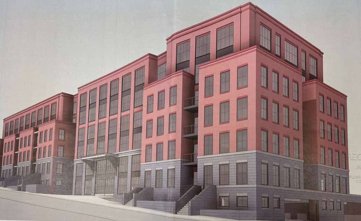 A building proposal calls for 110 residential units at Benedict Place and Benedict Court.
