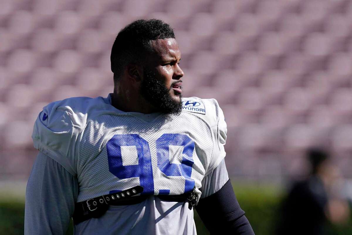 Three-time Associated Press NFL Defensive Player of the Year Aaron Donald headlines the Rams’ list of standout players.
