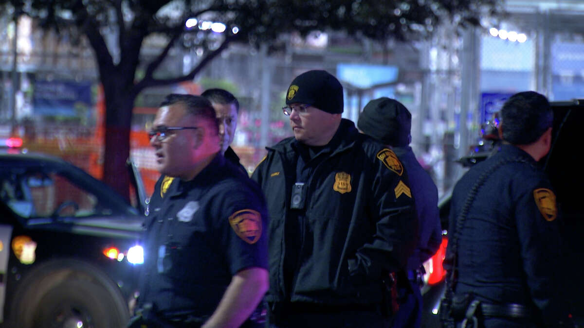 The San Antonio Police Department detained over 20 undocumented immigrants after responding to a call where 50 to 100 people were seen exiting the back of an 18-wheeler behind an Office Depot on the city's Westside.