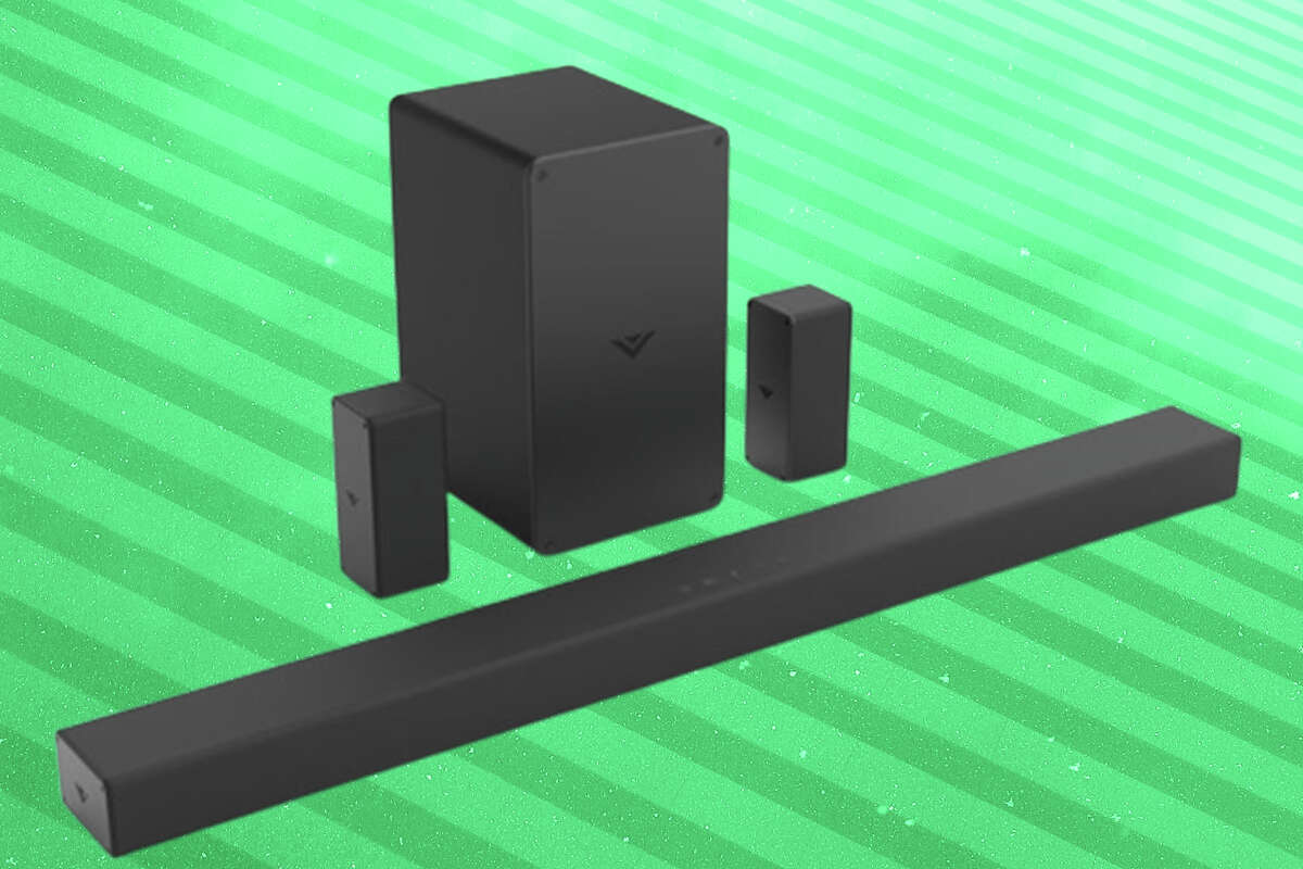 This VIZIO surround sound system turns any room into a movie theater