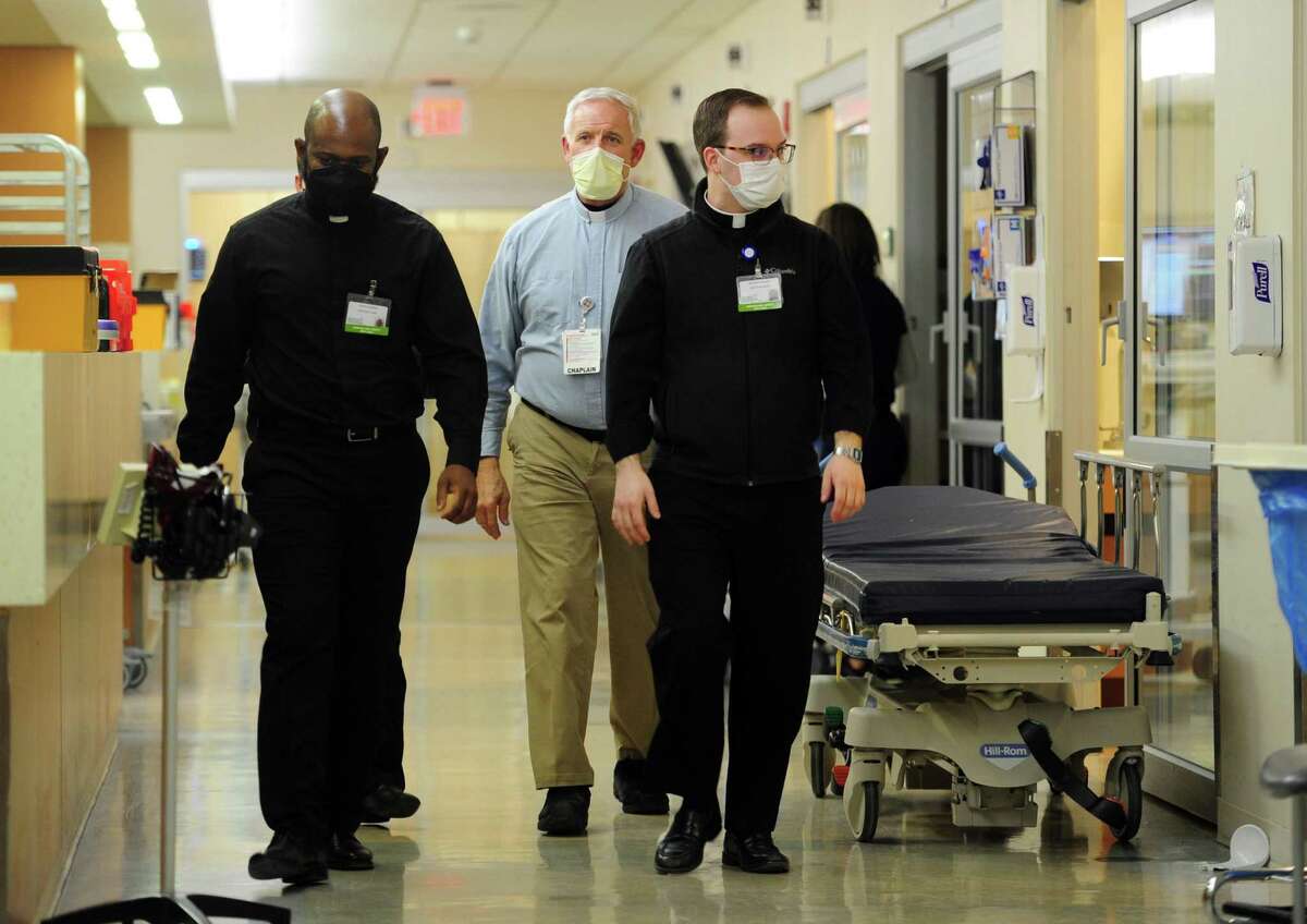 Priestsintraining learn to minister to the sick at St Priestsintraining learn to minister to the sick at St