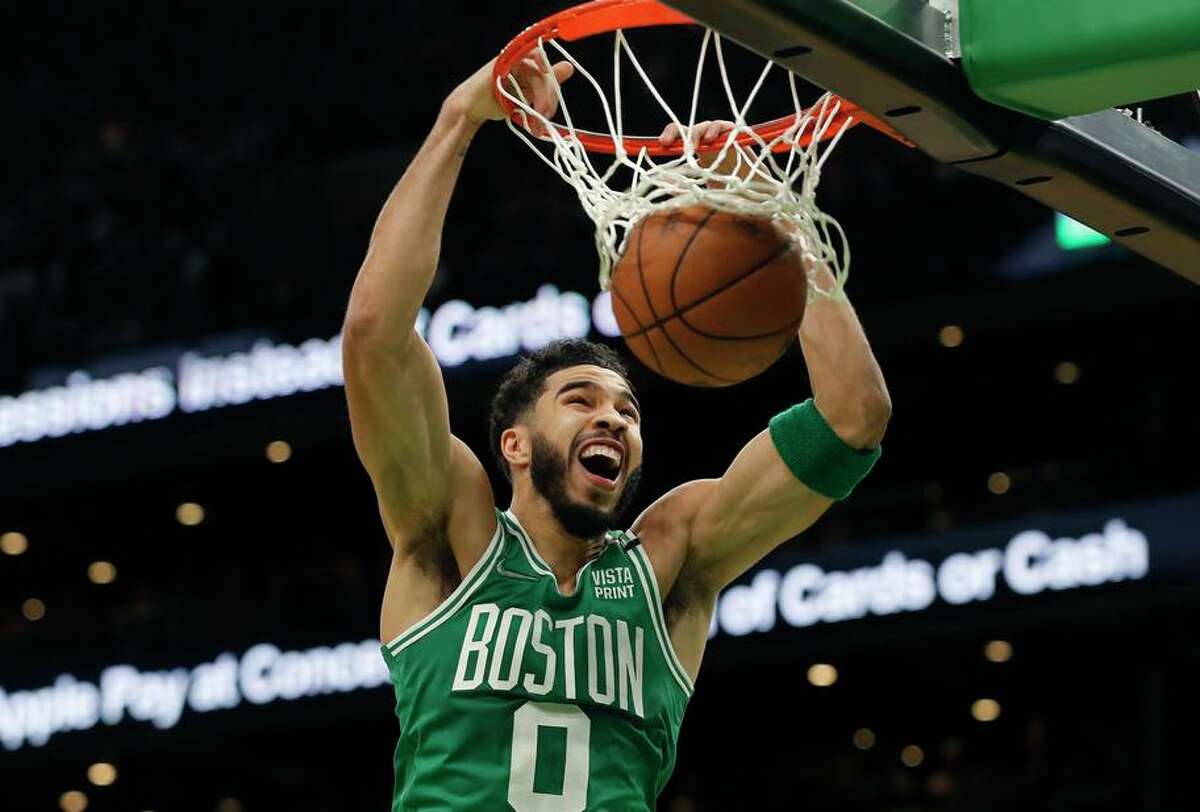 Jayson Tatum Slam Dunk | Kids T-Shirt