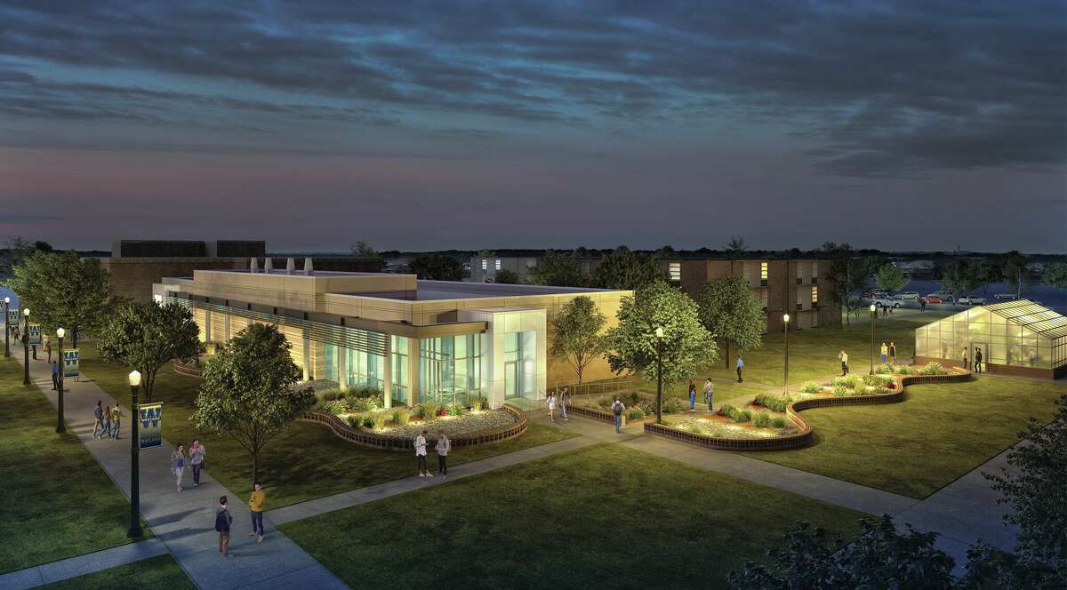 artist rendering of the new science addition