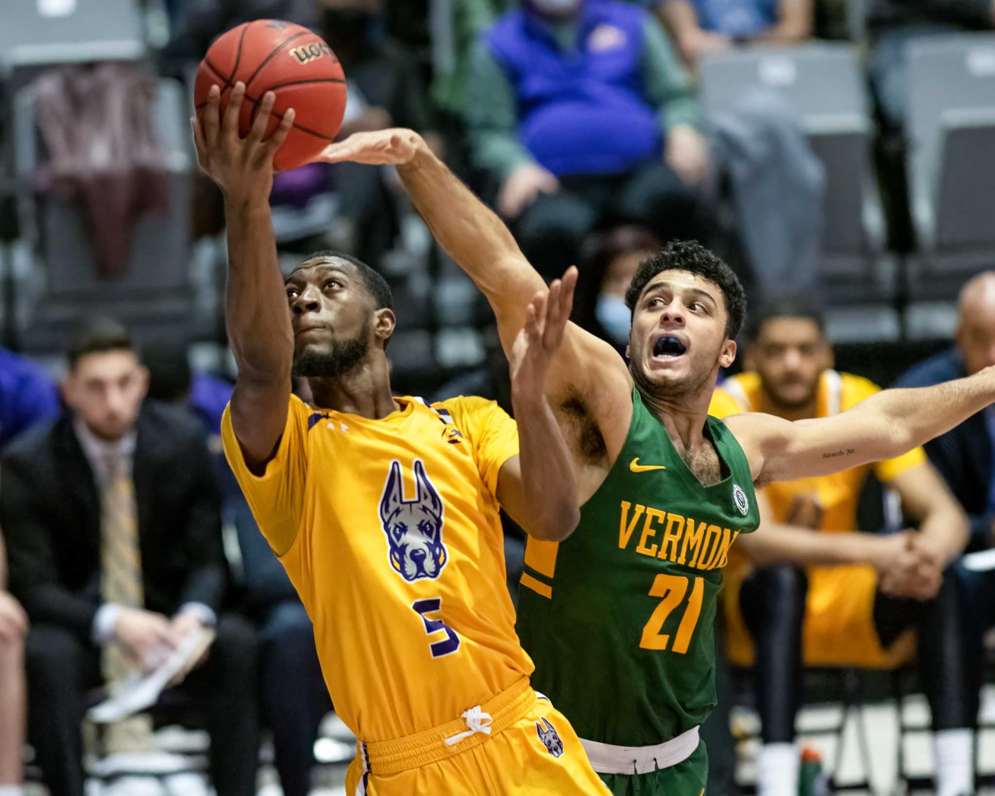 Vermont's depth too much for UAlbany men's basketball