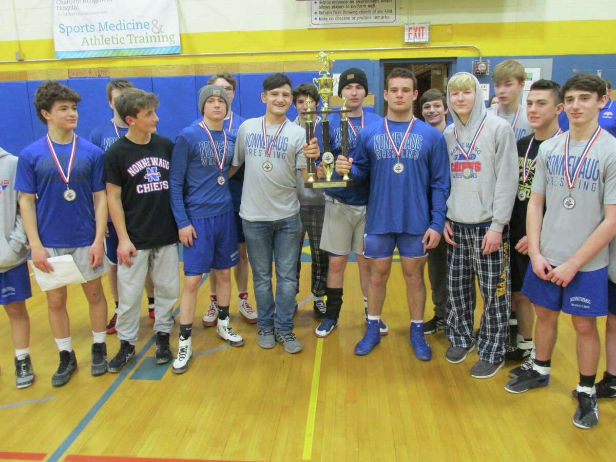 Nonnewaug won the 11-school Berkshire-Valley Postseason Invitational wrestling tournament Saturday at The Gilbert School.