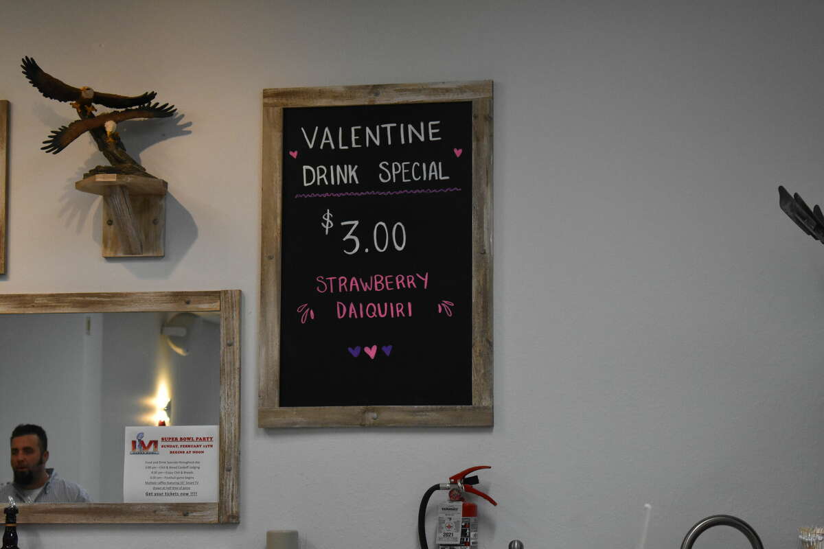 The Big Rapids Eagles hosted a Valentine's blue jean ball evening that featured dinner, dessert, specialty drinks, music and dancing throughout the evening. 