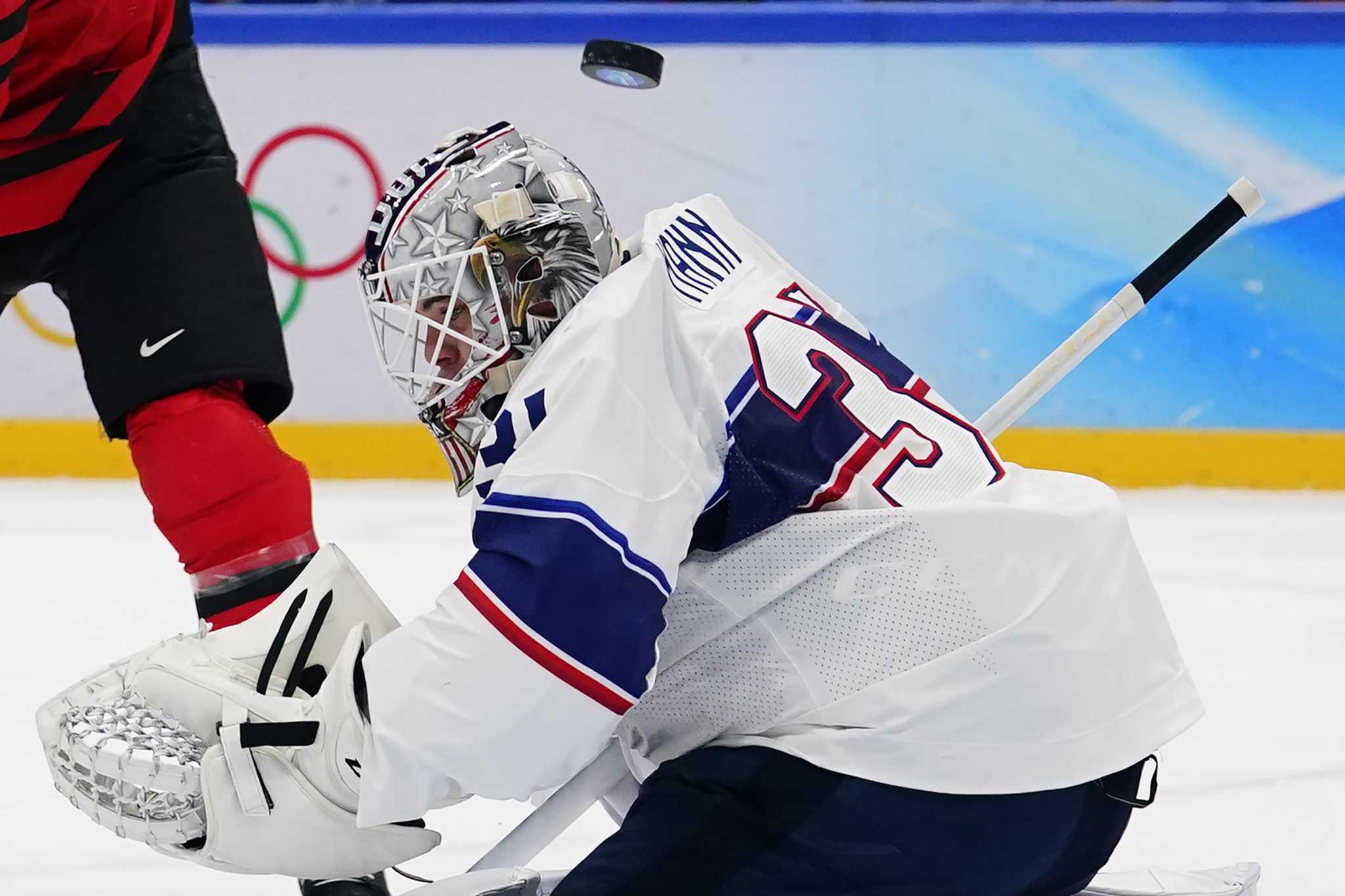Who is Strauss Mann? Goalie from Greenwich represents Connecticut on the  U.S. Olympic men's hockey team