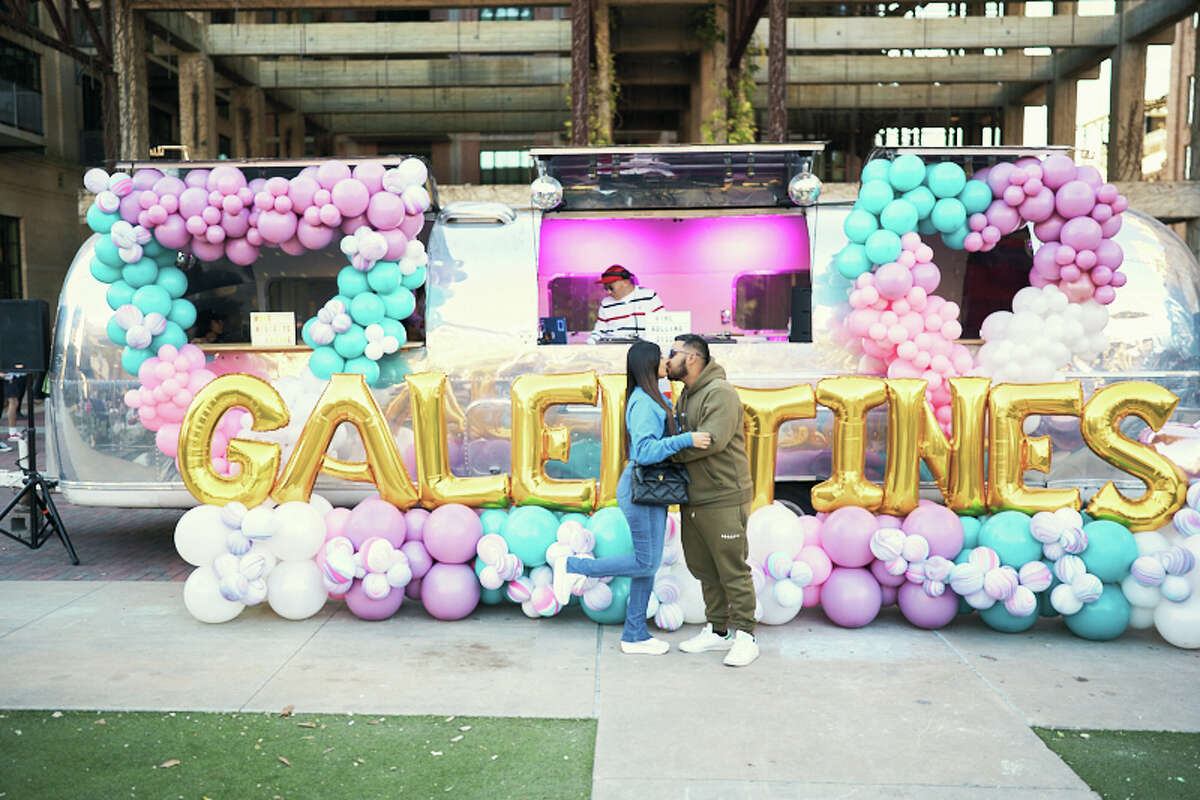 Scenes from Sunday's Galentine's Day celebration at Pearl Park with the SoundCream Airstream. 