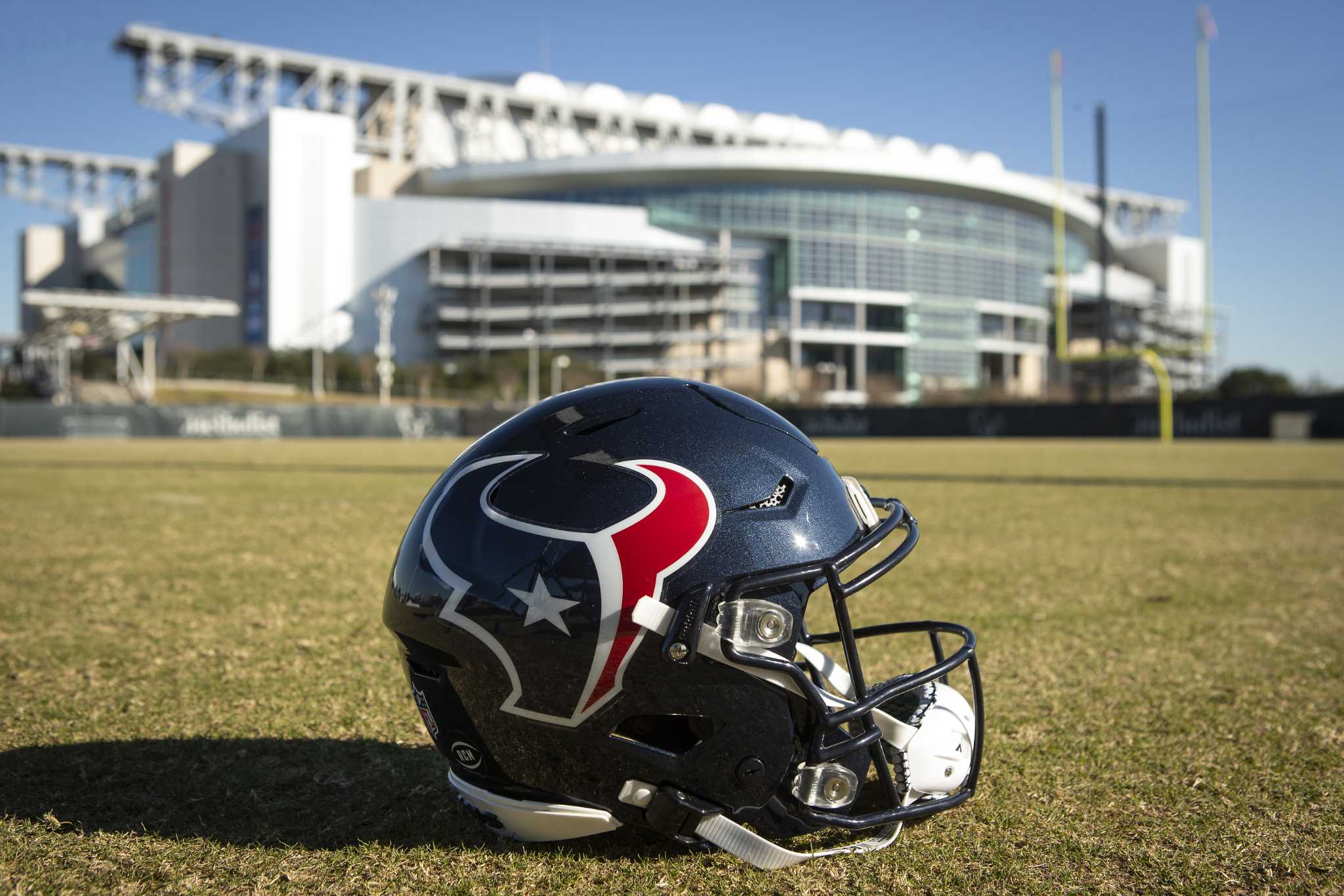 For Life Helmet Flag Houston Texans T-Shirt - Cruel Ball