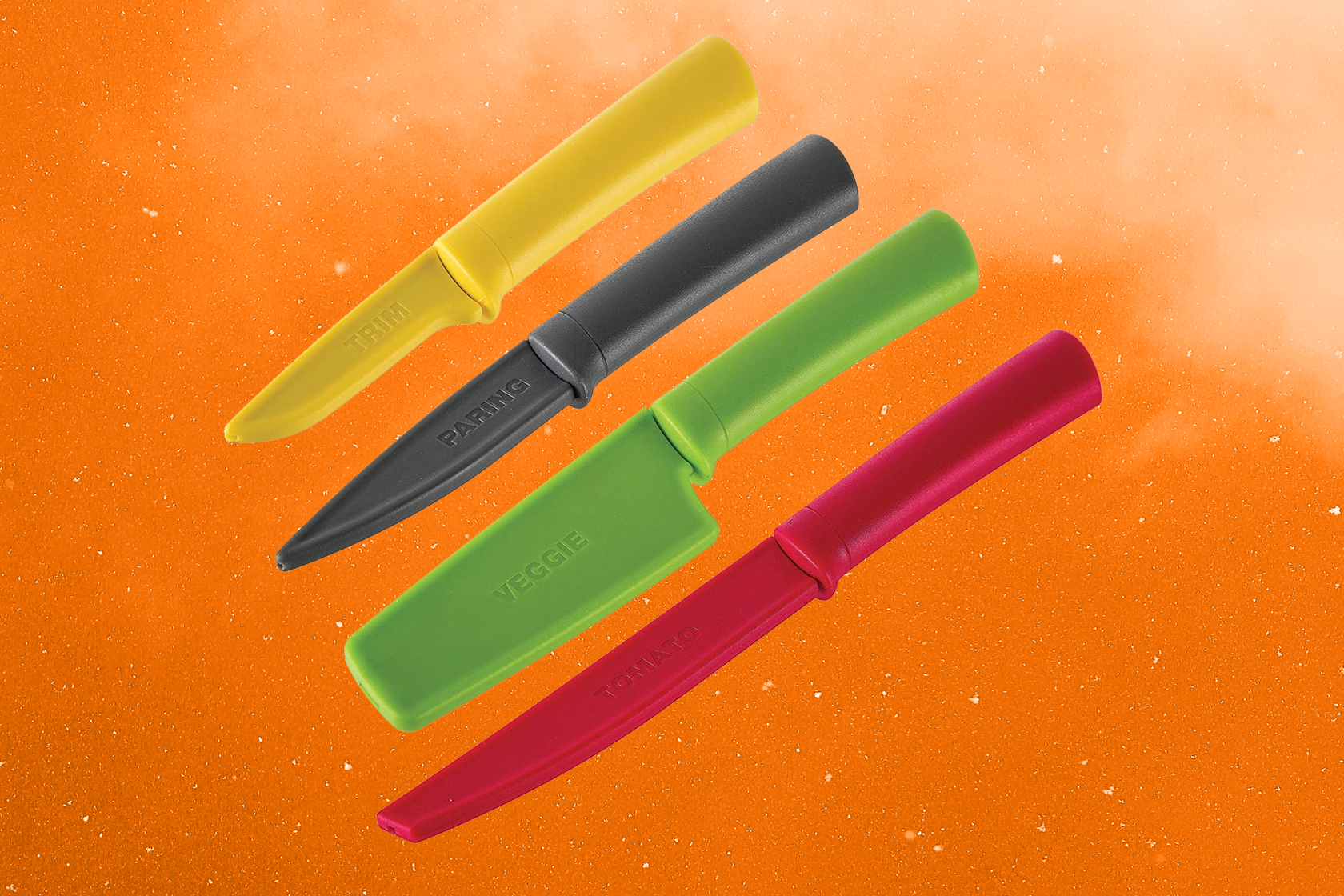 Get this set of four kitchen utility knives for less than $10