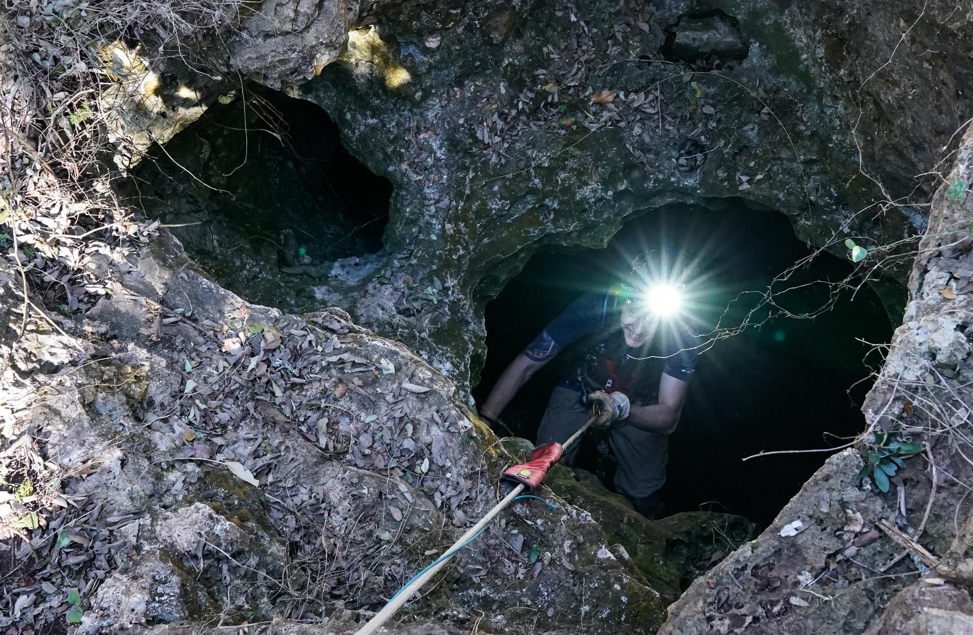 On the lookout for trash: Cavers clean century-old contaminants from Edwards Aquifer recharge - Vimarsana News