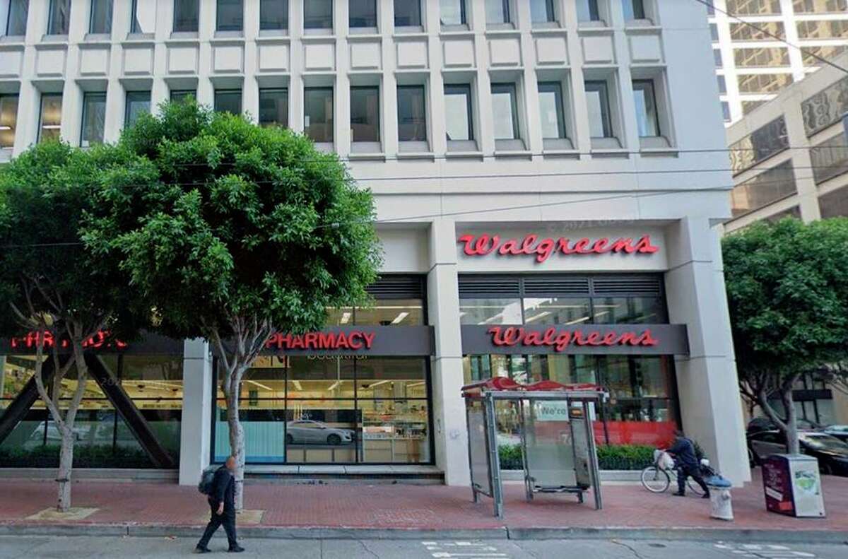 Walgreens at 88 Spear St. in San Francisco, seen in 2021, is closing.