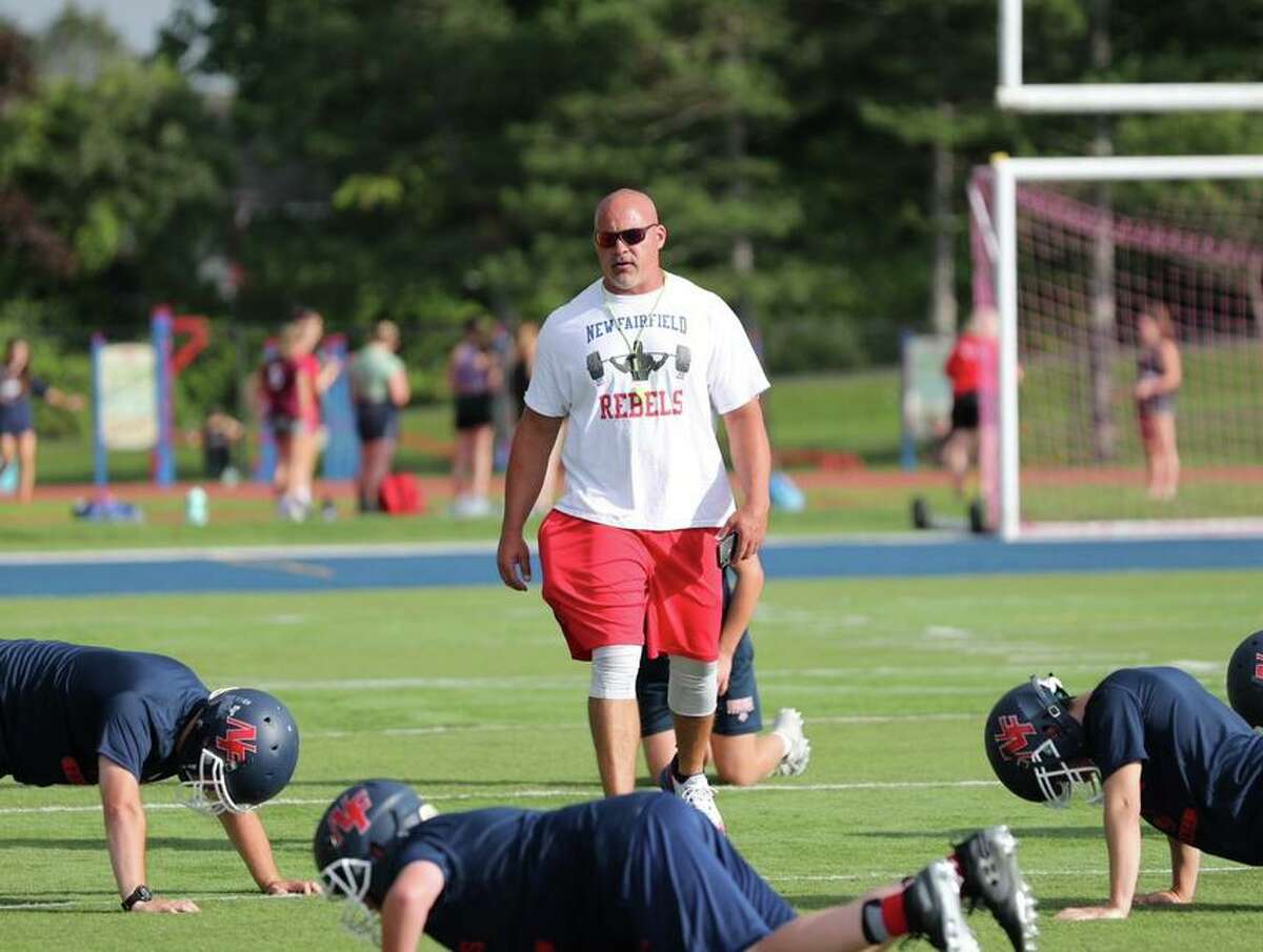New Fairfield promoted defensive coordinator Gregory Schwarz to head coach on Monday, Feb. 14, 2022.