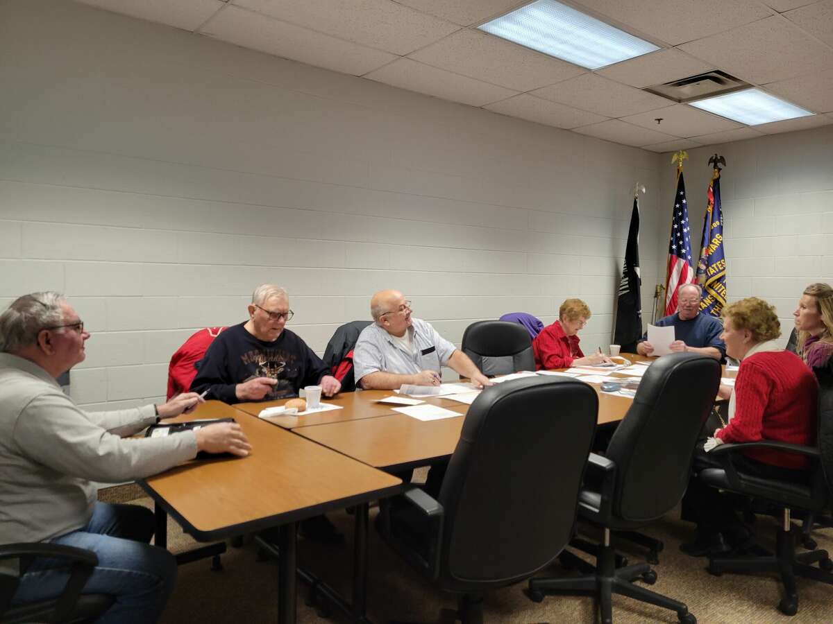 The Huron County Council on Aging at their monthly meeting last week, with a few members absent. The council works to see that the money brought in by the senior millage is well spent.