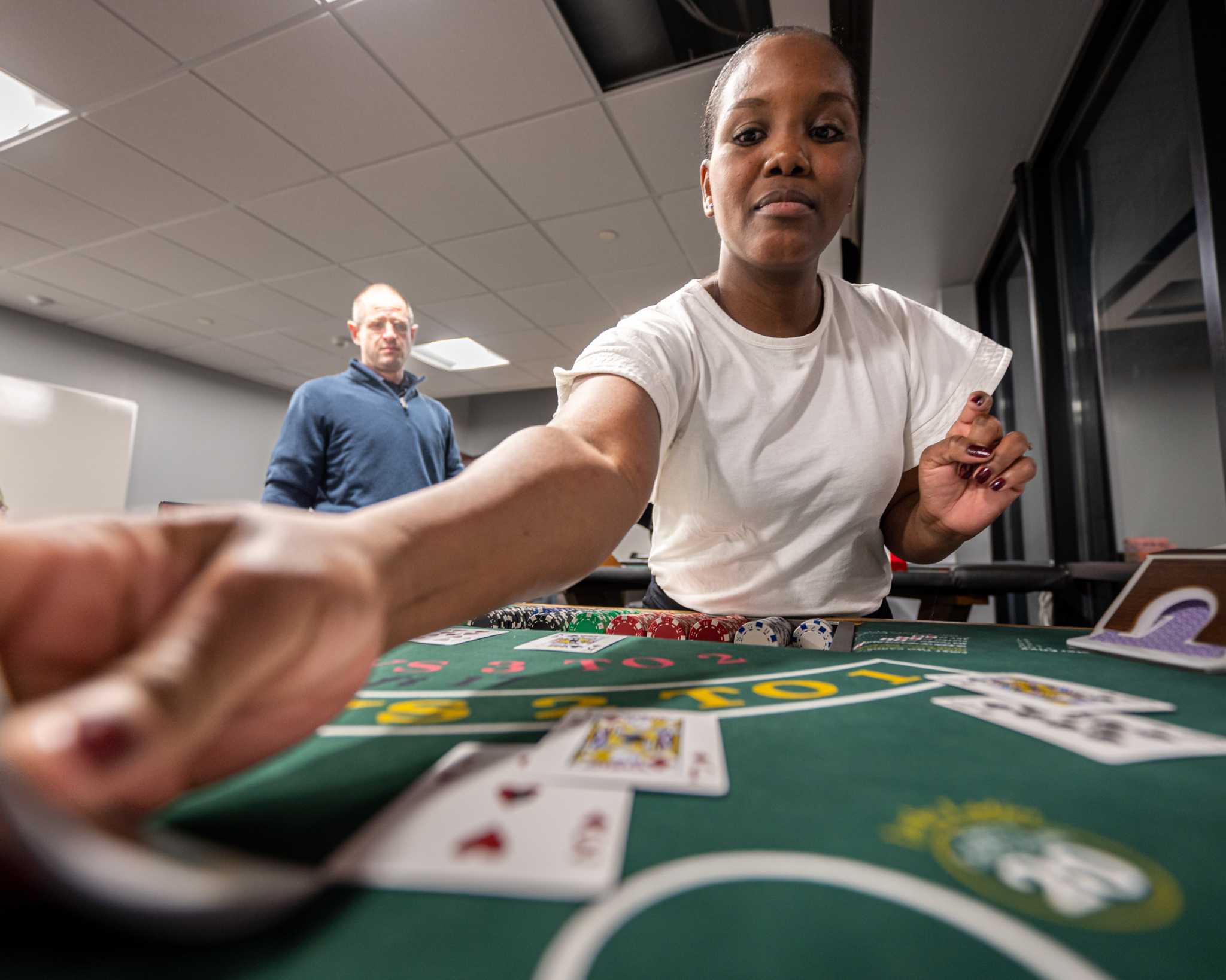 Hit or Stick Aspiring Blackjack dealers learn the ropes at Schenectady