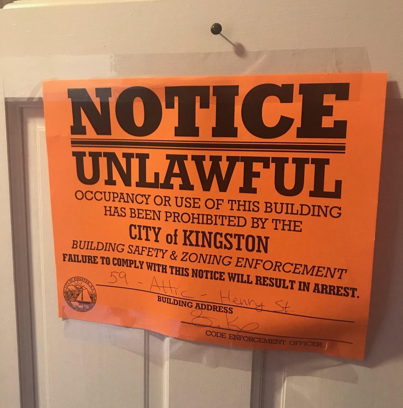 Call to Kingston building inspector ends in tenant eviction - Vimarsana News