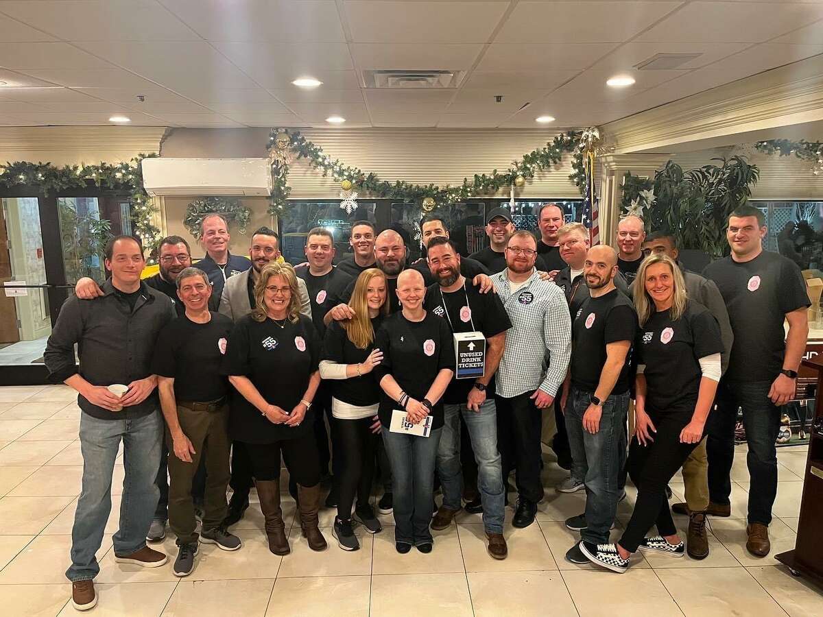 The Wilton Police Department held a benefit for School Resource Officer Elise Ackerman on Friday, Feb. 11 at Tashua Knolls in Trumbull.
