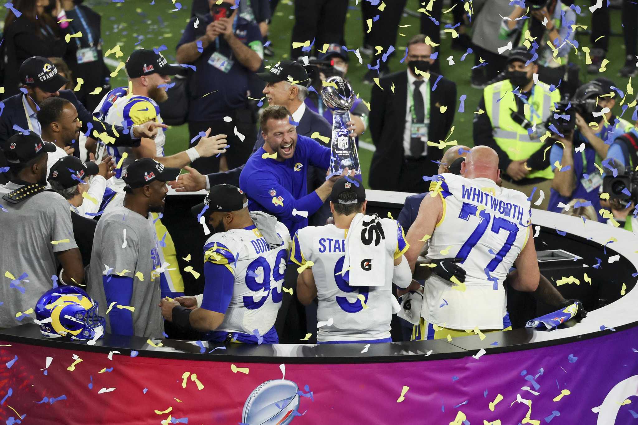 NBC SPORTS' COVERAGE OF SUPER BOWL LVI AVERAGES TOTAL AUDIENCE DELIVERY OF  112.3 MILLION VIEWERS, REACHES 167 MILLION VIEWERS ON UNPRECEDENTED DAY IN  SPORTS MEDIA HISTORY - NBC Sports PressboxNBC Sports Pressbox