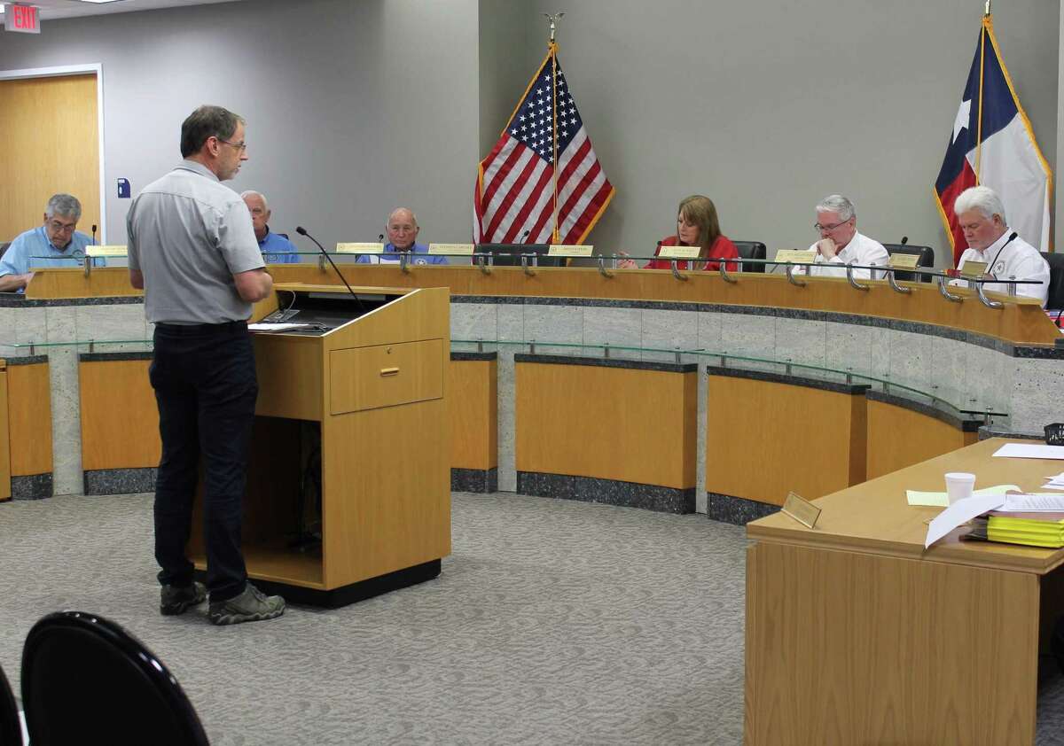 East Montgomery County Improvement District Board of Trustees met in regular session to approve agenda items.