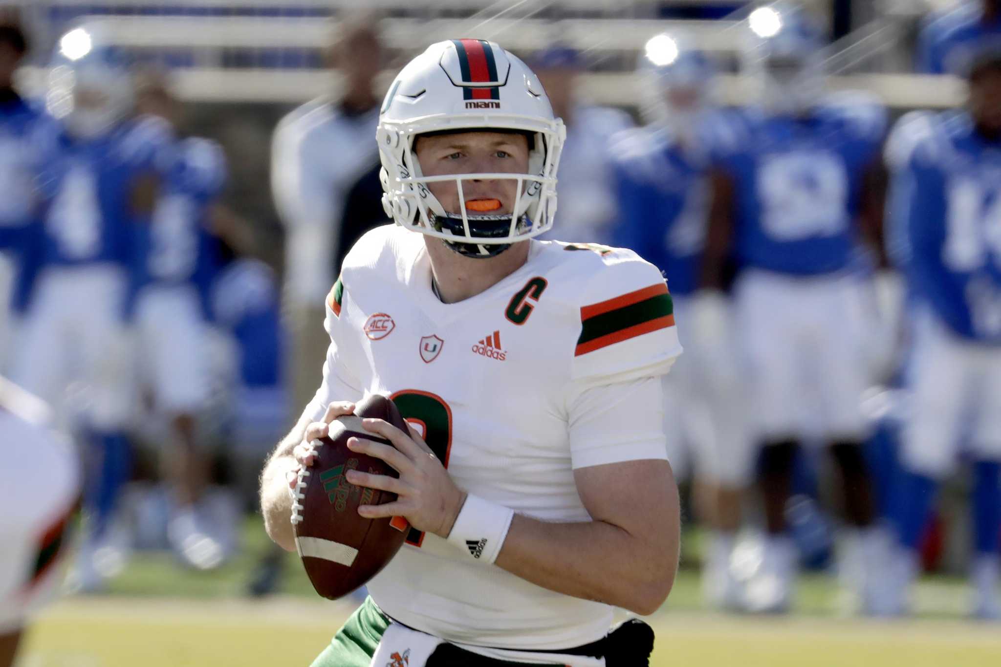 Miami Hurricanes' Tyler Van Dyke off to a strong start