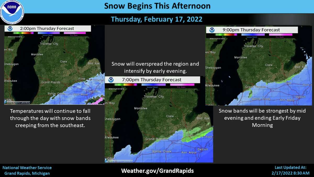 "This is the second round of severe winter weather just this month for the southern part of our state and we want to thank first responders and road crews for their continued efforts to keep us safe," Michigan Gov. Gretchen Whitmer said in a recent press release.