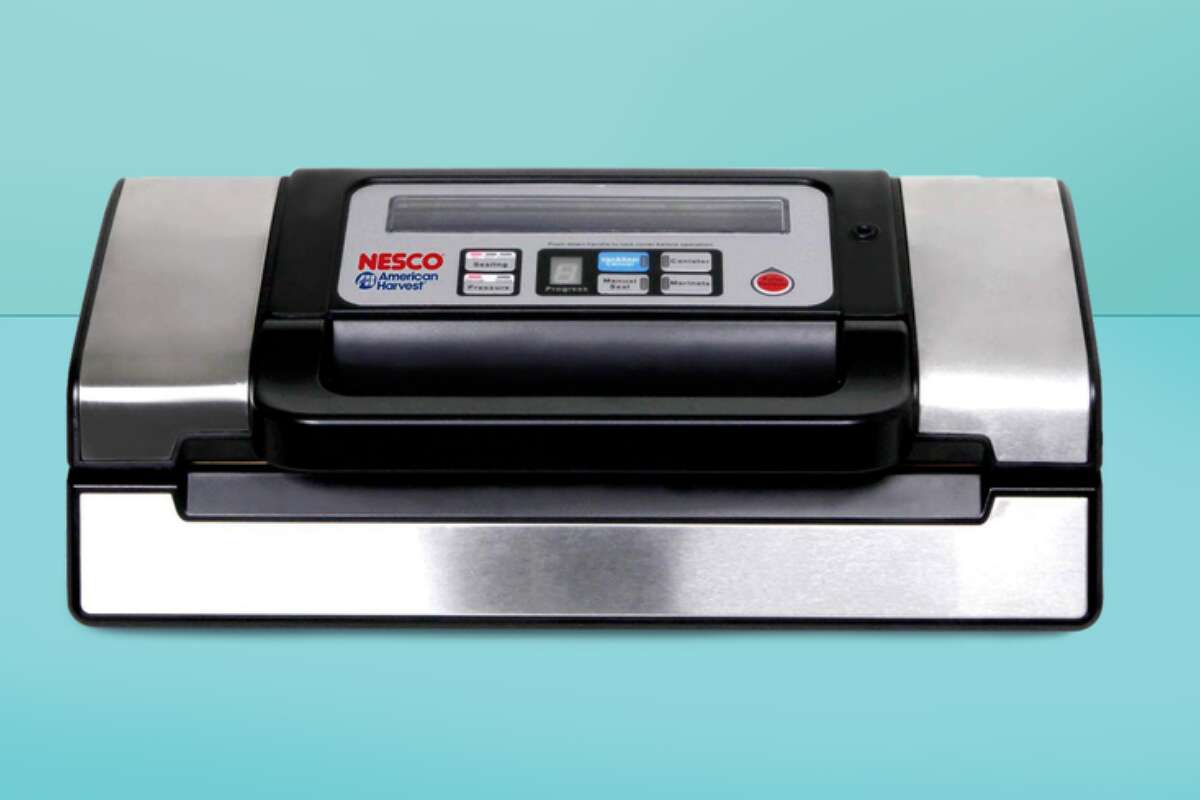 Nesco Food Sealer with Roll Storage and Bag Cutter & Reviews