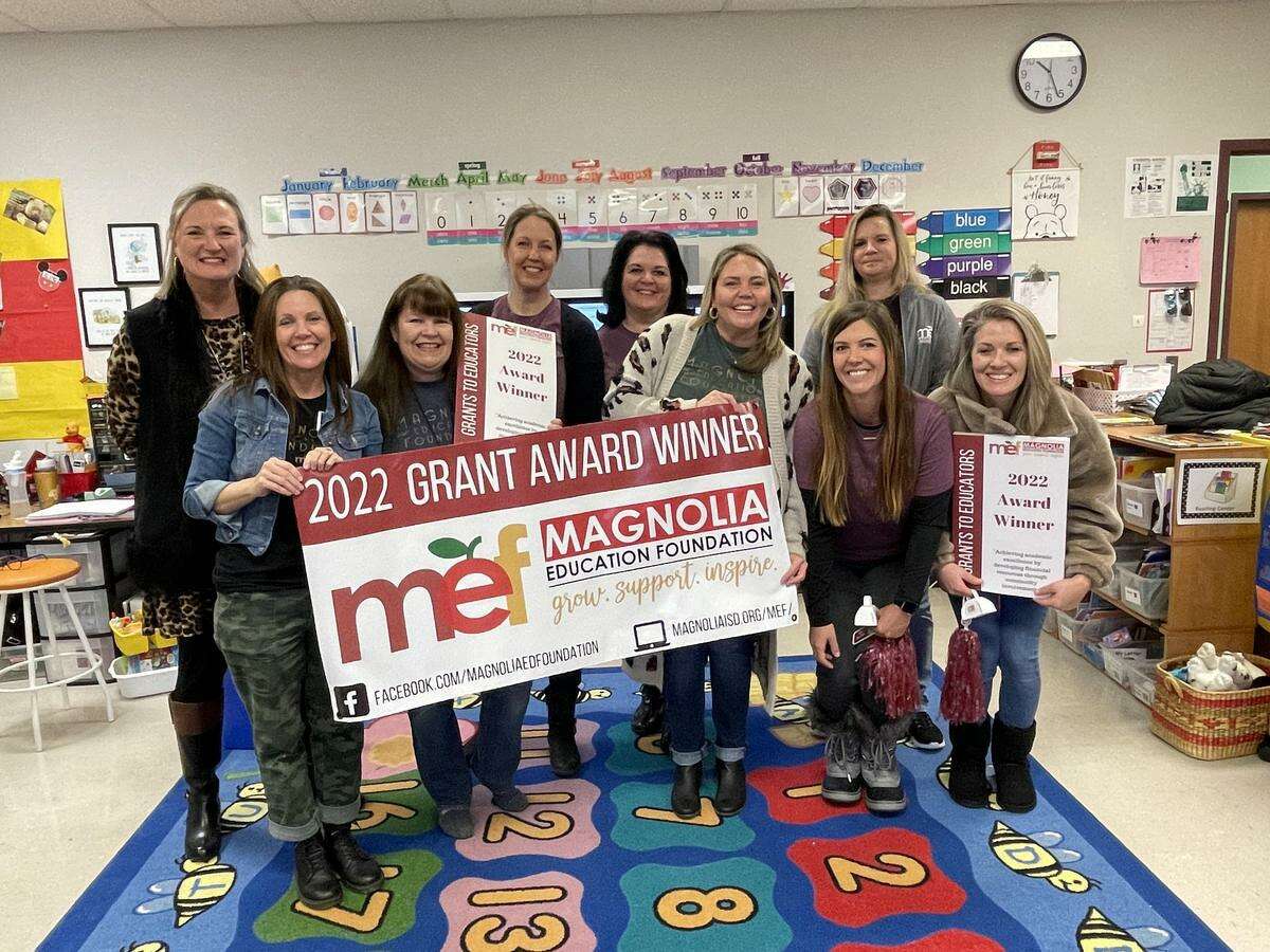 Grants given by the Magnolia Education Foundation. More than 70,000 in grants were given to Magnolia ISD teachers this year to be used for unique educational projects.