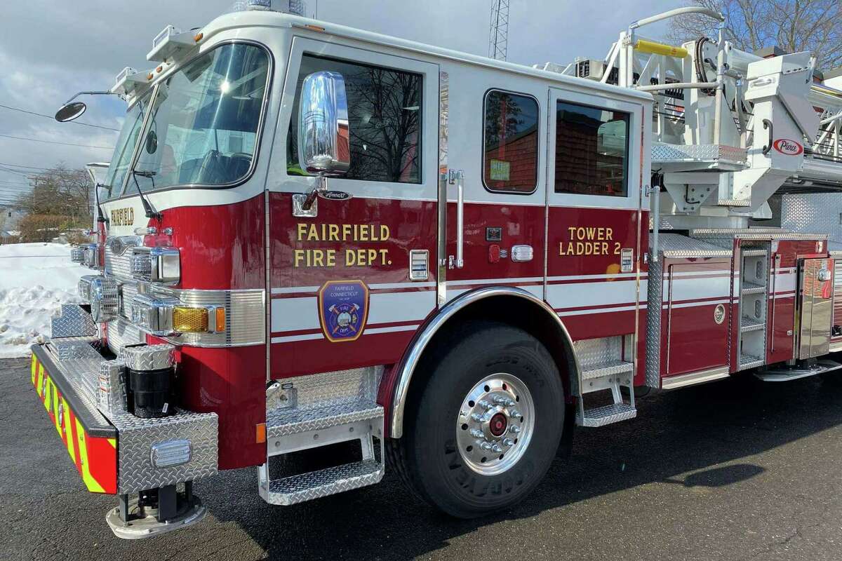 A Fairfield fire truck on February 11, 2021.