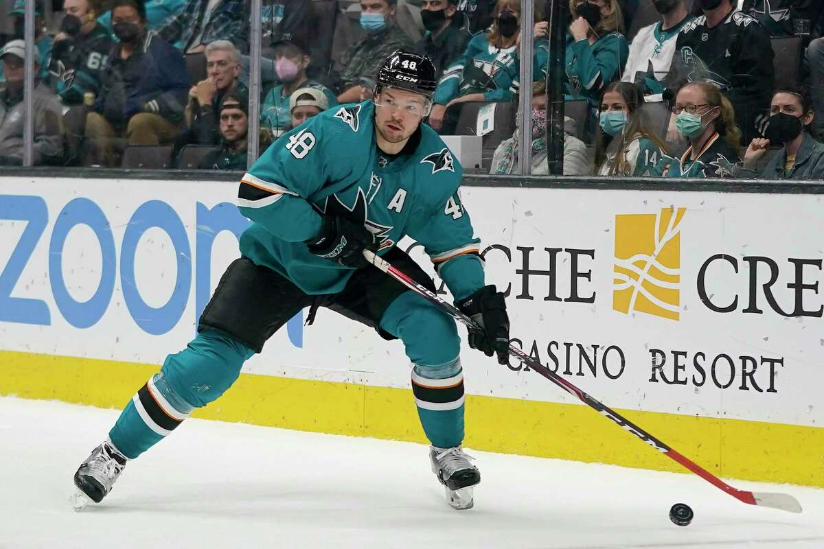 San Jose Sharks center Tomas Hertl is in the final year of a four-year, $22.5-million deal that includes a modified no-trade clause listing three teams he’d agree to be sent to.