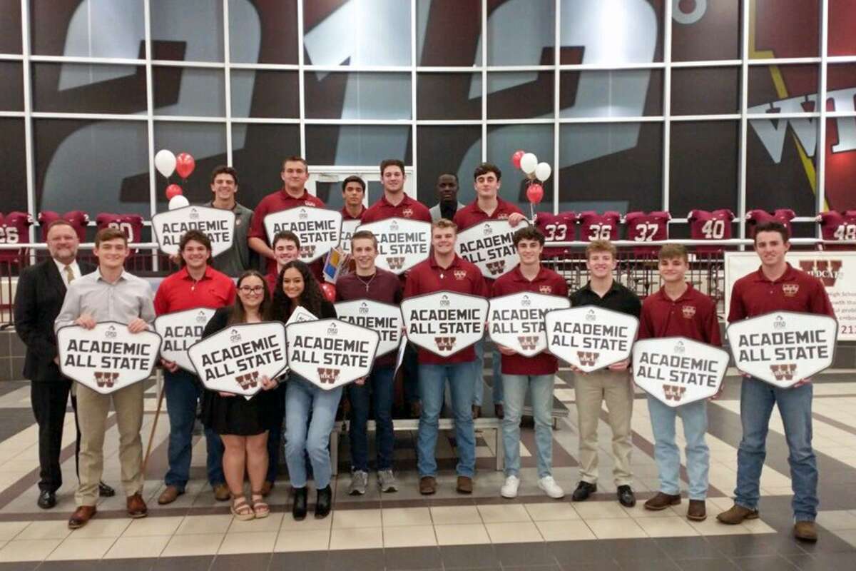 The Cypress Woods football team earned a collective 3.9 cumulative GPA. Fifty members earned Academic All-District 16-6A accolades, while 17 students earned THSCA Academic All-State honors.