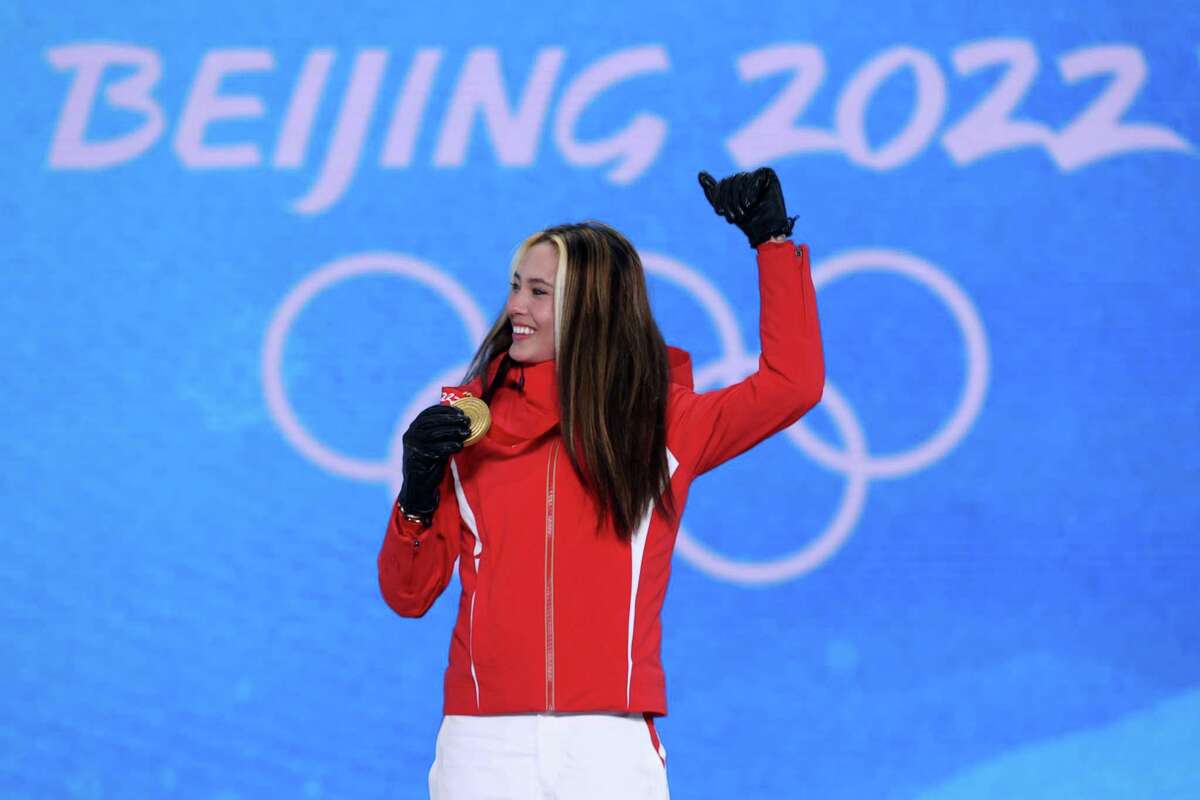San Francisco-born freeskier Eileen Gu wins gold for China