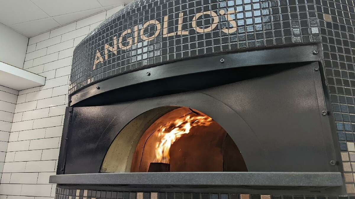 Angiollo's Wood Fired Apizza in North Branford, prior to its opening.
