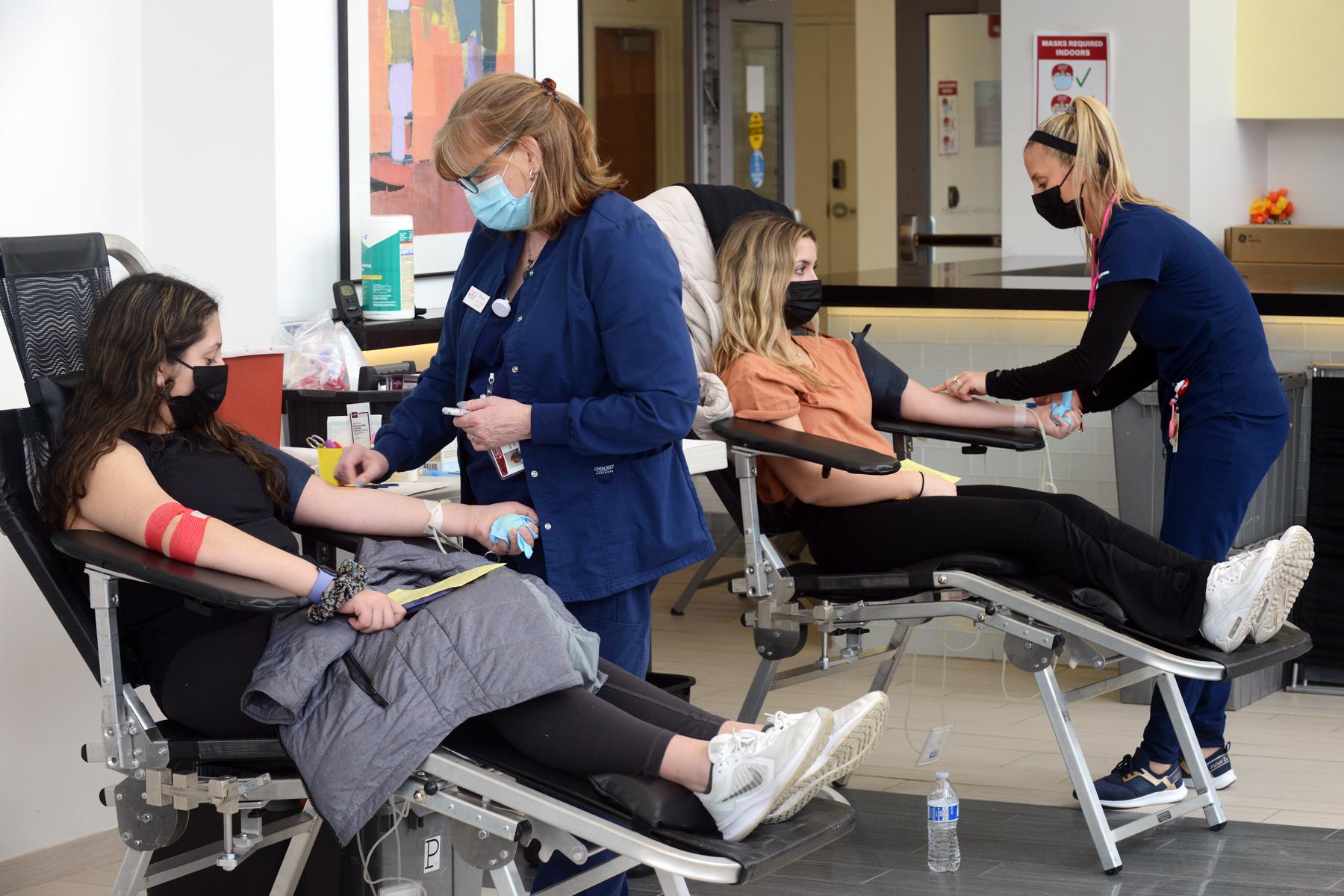 Sacred Heart U. aims for 600 blood donations by April - Vimarsana News