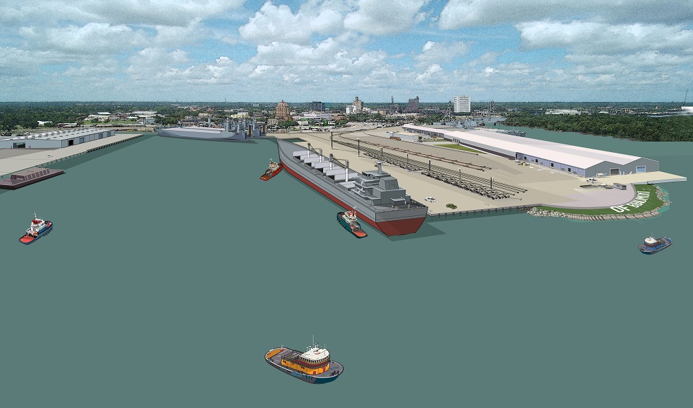 Port of Beaumont begins construction on project phase II