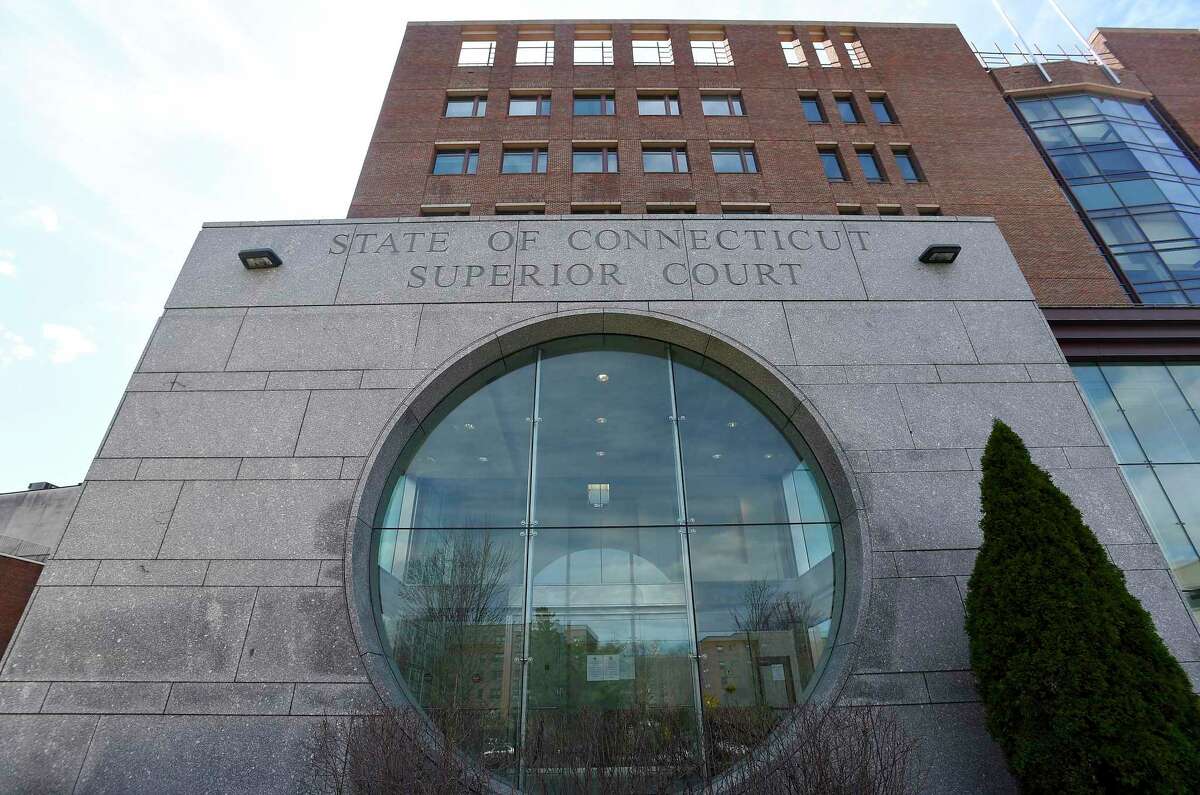 The state Superior Courthouse in Stamford, Connecticut, photographed on in 2020.