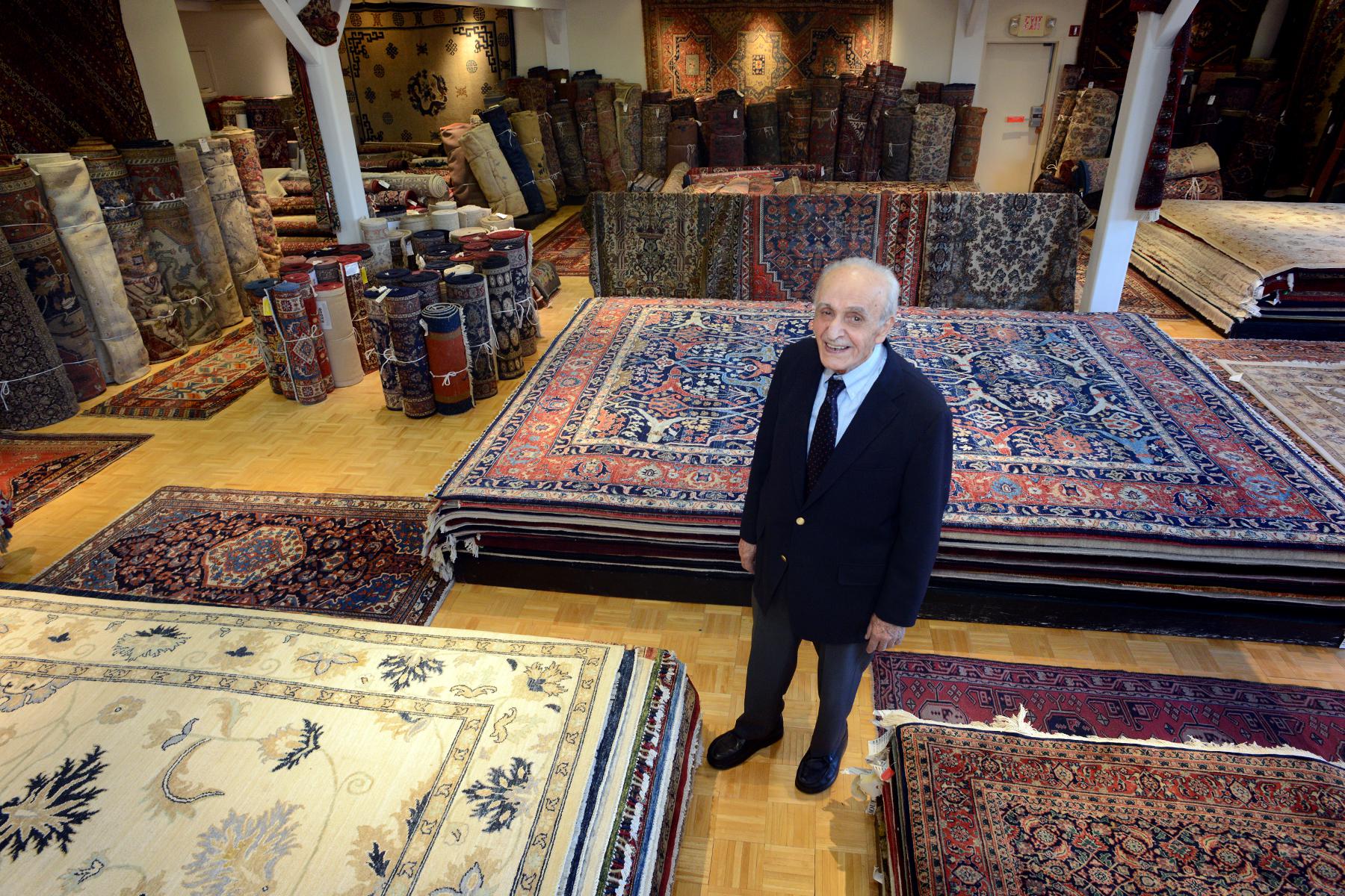 Randy Kaoud Founder Of Iconic Ct Oriental Rug S At 85