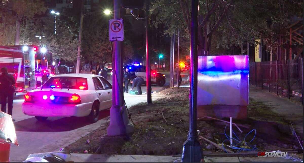 One person is dead and another was transported in critical condition after separate shootings near downtown Houston Friday night, according to Houston police.