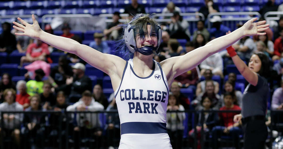 UIL state wrestling notes Olivia leads College Park