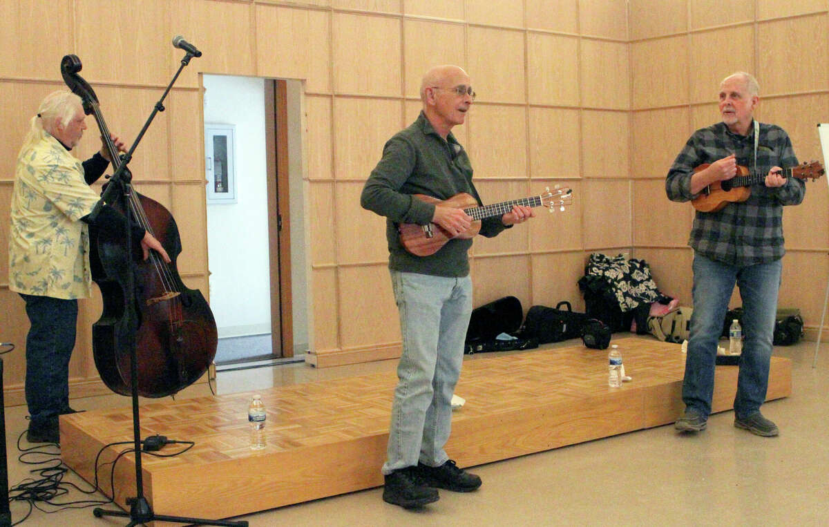 As part of the Big Rapids Festival of the Arts, the Ukulele Trio held a ukulele workshop on Saturday at Immanuel Lutheran Church.