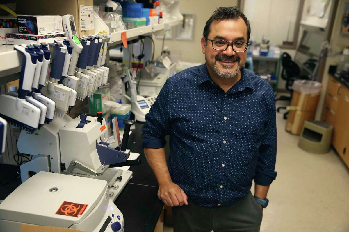San Antonio native Dr. Ricardo Carrion Jr. is head of the Texas Biomedical Research Institute’s high-containment labs and COVID-19 studies Jan. 31. He is a graduate of Central Catholic High School and the University of the Incarnate Word.