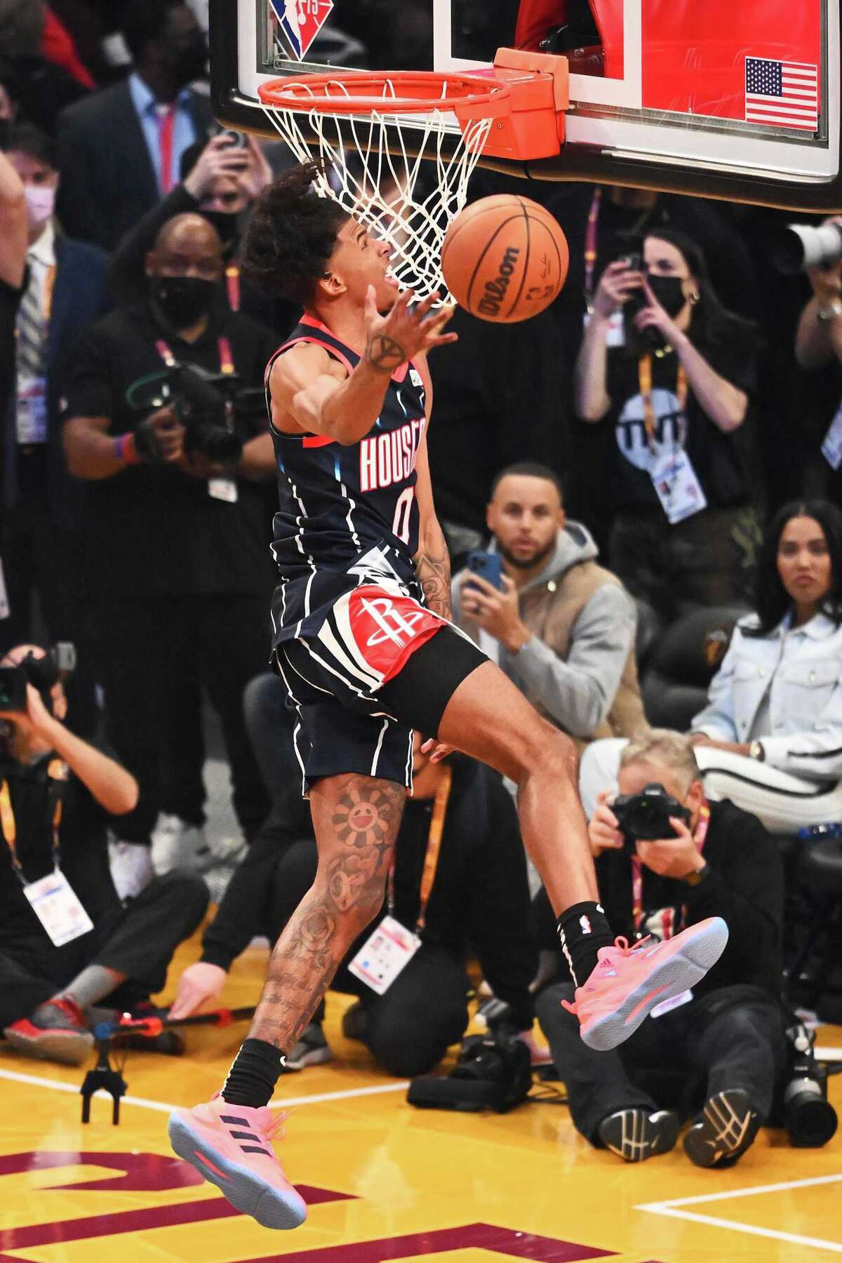 Jalen Greens Dunk Contest Brilliance A Showcase Of Gravity Defying Skill - vg5nqwx