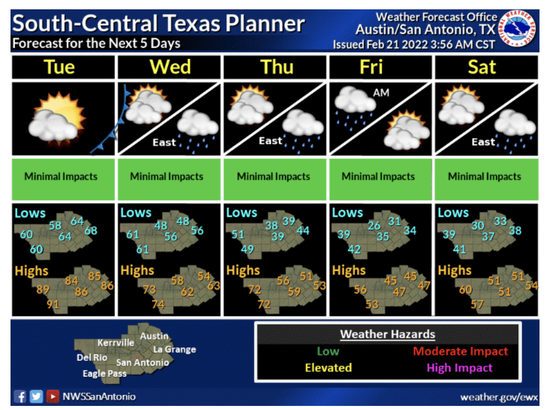 Cold front plunges temperatures around San Antonio