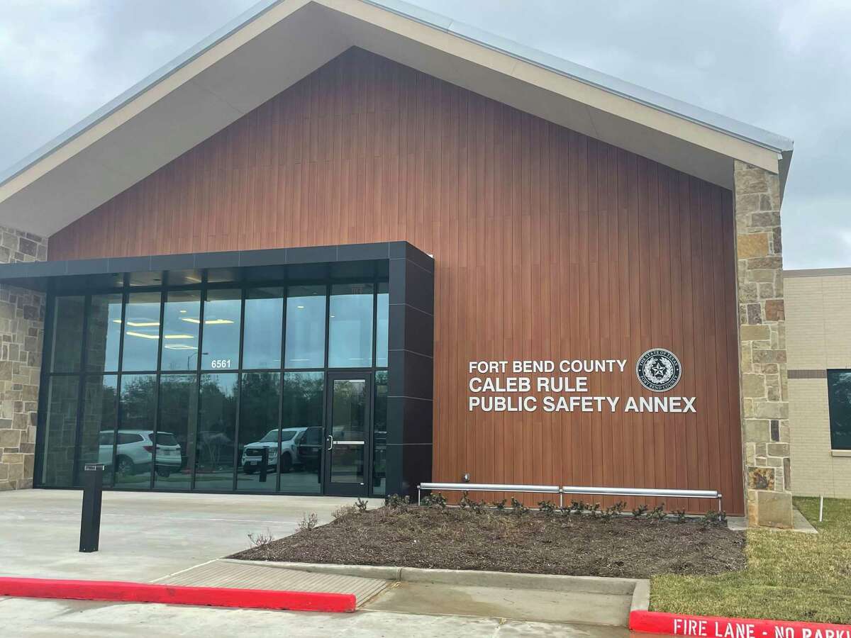 The new Caleb Rule Public Safety annex was dedicated on Monday, Feb. 21, 2022.