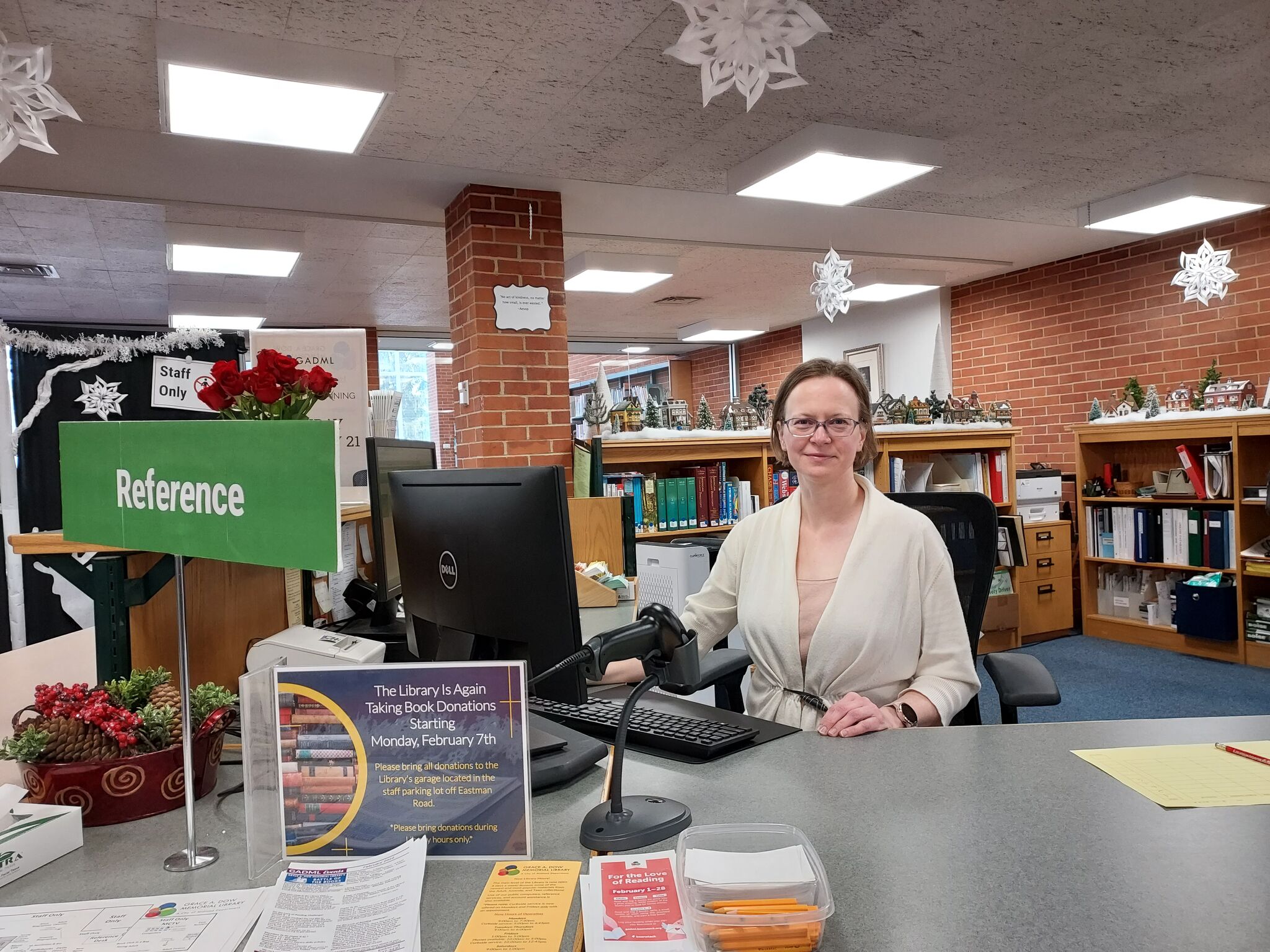 Ann Jarvis has wealth of knowledge at Grace A. Dow Library