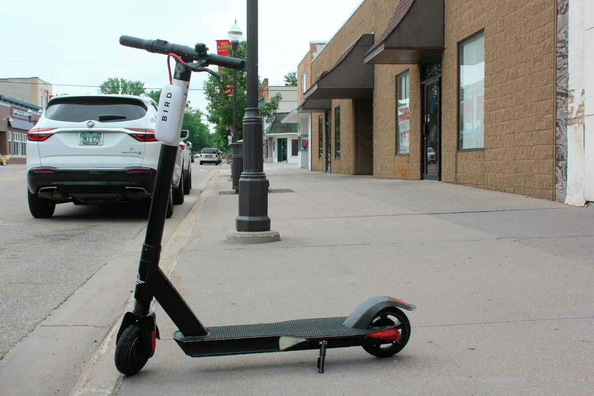 Scooters are staying in Big Rapids