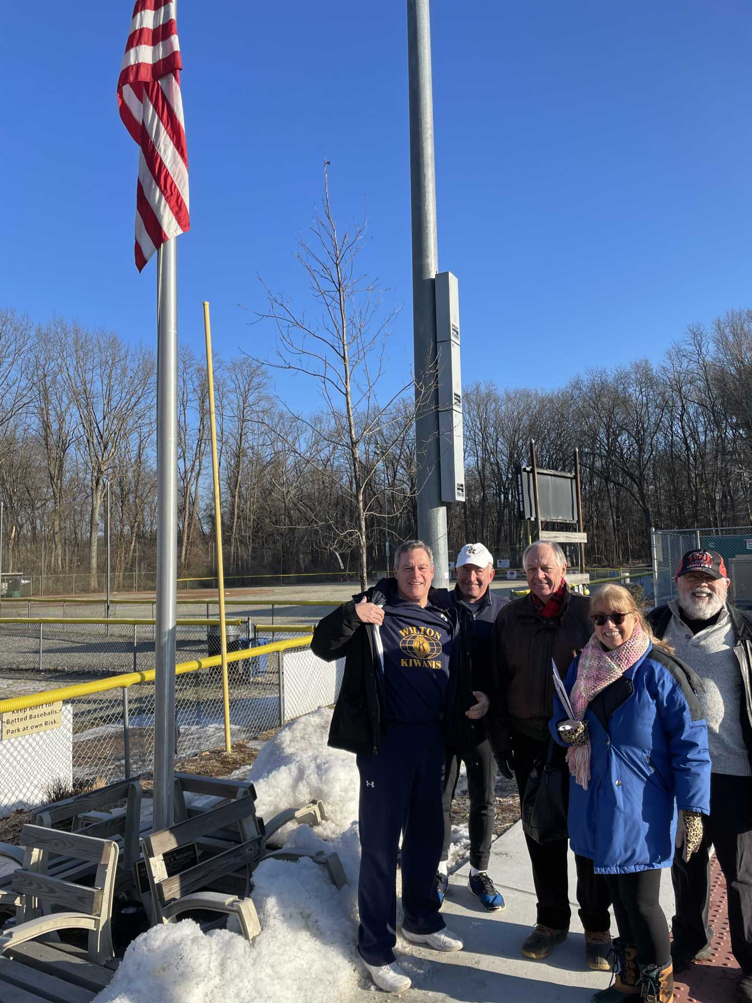 Kiwanis donate $25k to renovate Wilton Little League field at YMCA - Vimarsana News