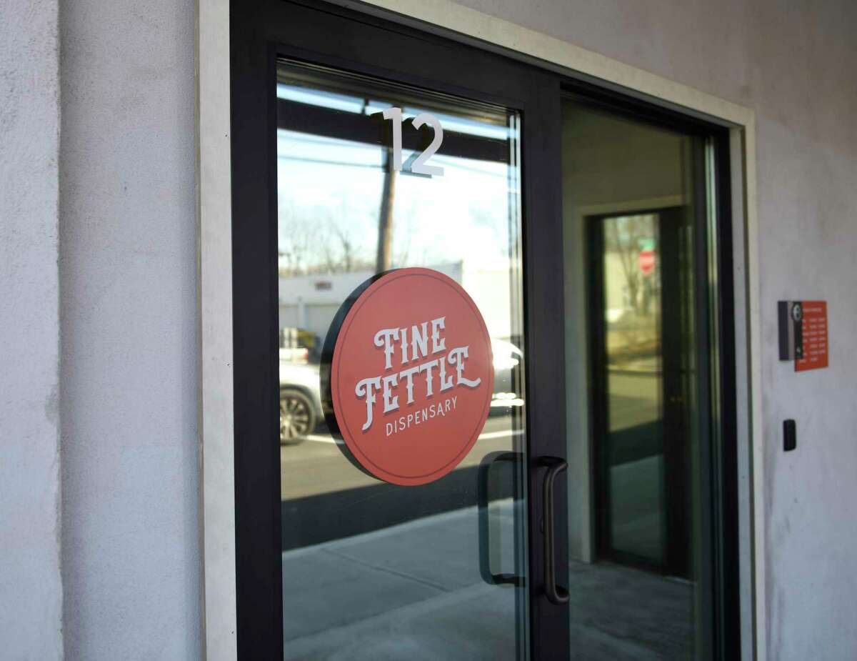 Fine Fettle medical cannabis dispensary in Stamford, Conn., photographed on Monday, Feb. 21, 2022. The dispensary is seeking to expand to include recreational sales.
