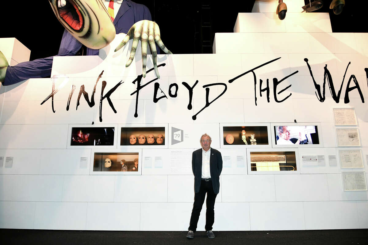 Musician Nick Mason of the band Pink Floyd attends the Grand Opening Of "The Pink Floyd Exhibition: Their Mortal Remains" at Vogue Multicultural Museum on Sept. 2 in Los Angeles, California.
