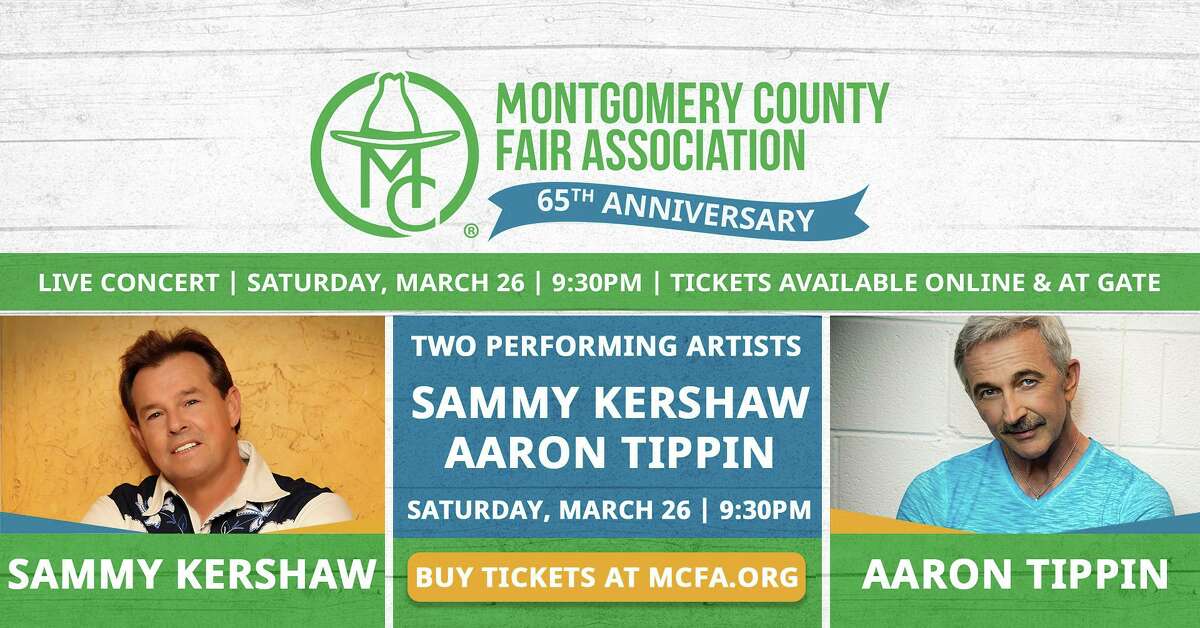 After Mark Chesnutt had to cancel his March 26 performance at the Montgomery County Fair, it was announced Tuesday afternoon that Sammy Kershaw and Aaron Tippin would take that slot during the fair.
